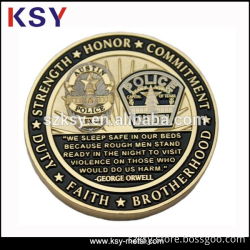 Super quality 3D custom souvenir metal coin